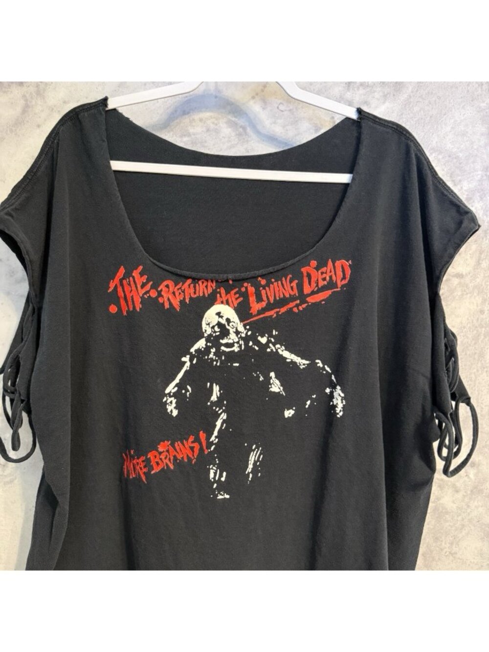 The Return Of The Living Dead Nice Brains T Shirt Black Size 2XL XXL